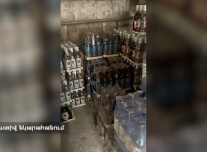 Հայտնաբերվել են ալկոհոլային կեղծ խմիչքներ . Լոռու քրեական ոստիկանների բացահայտումը