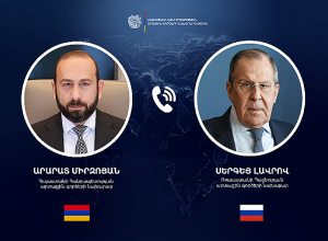 ԱԳ նախարար Արարատ Միրզոյանի և ՌԴ ԱԳ նախարար Սերգեյ Լավրովի հեռախոսազրույցը