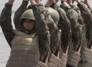 Դրվագներ ՀՀ բանակի շարքերը նոր համալրած զինծառայողների մարզումներից. ՀՀ ՊՆ