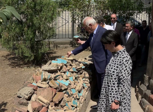 Նախագահ Վահագն Խաչատուրյանն այցելել է Արգավանդի դամբարան