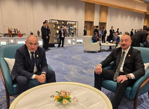 ՇՀԿ գագաթնաժողովի շրջանակում Փաշինյանը հանդիպում է ունեցել Ալիևի հետ