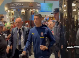 Ինչպես հայ երկրպագուները դիմավորեցին Ռոնալդուին