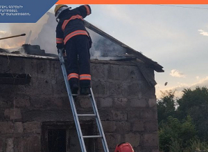 Հրդեհ Հոռոմ գյուղում