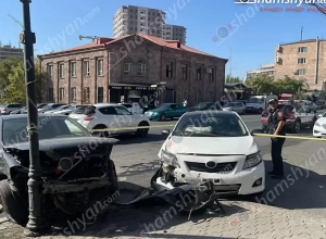 Ավտովթար-վրաերթ՝ Երևանում․ կա 4 վիրավոր