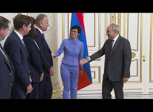 Փաշինյանն ընդունել է ԵՄ ընդլայնման հարցերով հանձնակատար Մարթա Կոսին