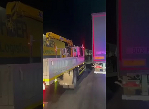 Բեռնատարների վարորդները փակել էին Բավրայի ու Բագրատաշենի անցակետերը