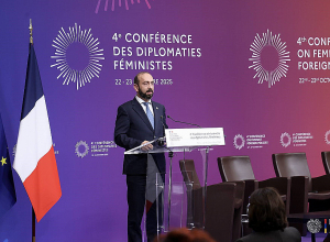 ՀՀ արտաքին գործերի նախարարի ելույթը Ֆեմինիստական դիվանագիտության նախարարական համաժողովի բացմանը