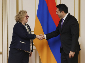 Ալեն Սիմոնյանը հանդիպել է ՄԹ դեսպանի հետ