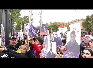 Ազատություն քաղբանտարկյալներին և գերիներին․ բողոքի ակցիա ԱԺ-ի դիմաց