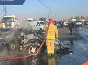 Ավտովթար Մեծամոր քաղաքում․ կա զոհ