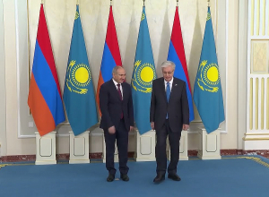 Առանձնազրույց Ղազախստանի նախագահ Կասիմ-Ժոմարտ Տոկաևի հետ