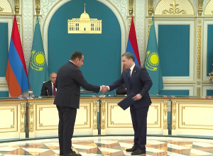 Նիկոլ Փաշինյանը և Կասիմ-Ժոմարտ Տոկաևը ստորագրել են համատեղ հայտարարություն