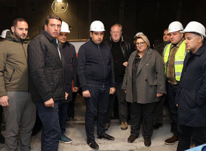 Դավիթ Խուդաթյանը Վրաստանում ծանոթացել է Հյուսիս-հարավ միջանցքի մաս կազմող Ստեփանծմինդա-Գվելեթի հատվածի շինարարությանը