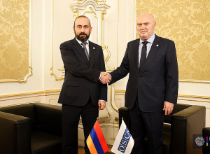 Արարատ Միրզոյանը հանդիպում է ունեցել ԵԱՀԿ գլխավոր քարտուղար Ֆերիդուն Սինիրլիoղլուի հետ