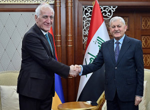 Վահագն Խաչատուրյանը հանդիպում է ունեցել Իրաքի նախագահի հետ