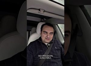 Նարեկ Կարապետյանը կրկին տաքսի է քշել