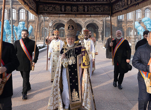 Հայրապետական Սուրբ Պատարագ Սուրբ Ծննդյան և Աստվածհայտնության տոնի առիթով (լուսանկարներ)