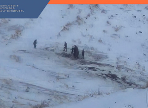 «Սուրբ Հովհաննես» կոչվող մատուռի մոտակայքում բուք է․ քաղաքացիները չեն կարողացել ինքնուրույն իջնել