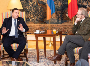 Դեսպան Տիգրան Բալայանը Բելգիայի Ներկայացուցիչների պալատի նախագահի հետ խոսել է Բաքվում հայ պատանդների ազատման խնդրի մասին