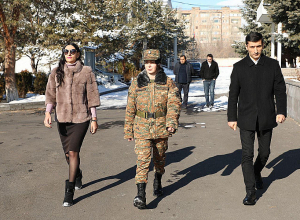 Անահիտ Մանասյանն այցելել է Պաշտպանության նախարարության N զորամասի կանանց գումարտակ