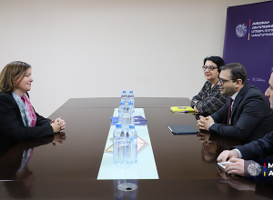 ԱԳ փոխնախարարն ընդունել է ՄԱԿ մանկական հիմնադրամի հայաստանյան գրասենյակի ղեկավար Քրիսթին Վայգանդին