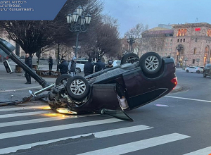 Բախվել են ավտոմեքենաներ․ կա տուժած