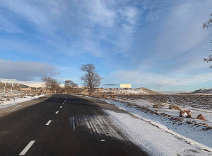 Աշոցքի տարածաշրջանում թույլ ձյուն է տեղում