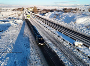 Ապարանի, Արագածի, Սևանի, Ճամբարակի տարածաշրջաններում ձյուն է տեղում