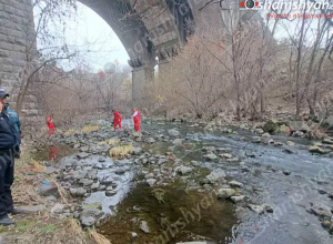 Հաղթանակ կամրջի տակ՝ Հրազդան գետում, հայտնաբերվել է տղամարդու մարմին