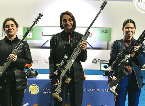 Հայաստանն առաջին ոսկե մեդալներն է նվաճում Երևանում ընթացող հրաձգության Եվրոպայի առաջնությունում