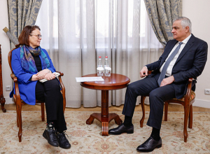 Փոխվարչապետ Մհեր Գրիգորյանն ընդունել է Ֆինլանդիայի դեսպանին