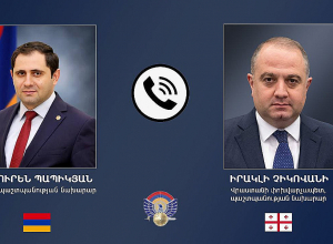 Սուրեն Պապիկյանն ու Իրակլի Չիկովանին քննարկել են Մերձավոր Արևելքի իրավիճակը