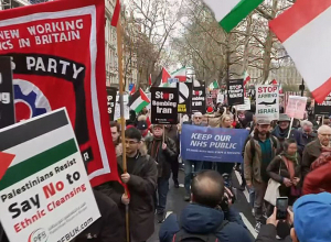 Լոնդոնում պատերազմի դեմ բողոքի ցույց է տեղի ունեցել