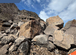 Քարաթափում Կարբիի ձորում