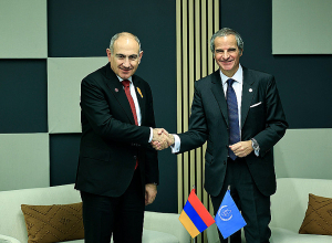 Վարչապետ Փաշինյանը հանդիպել է ԱԷՄԳ գլխավոր տնօրեն Ռաֆայել Գրոսսիի հետ