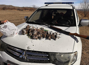 ԲԸՏՄ-ն առգրավել է որսորդական հրացաններ և ապօրինի որսված 159 արտույտ