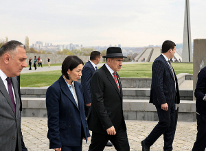 Փաշինյանը՝ Հայոց ցեղասպանության զոհերի հուշահամալիրում