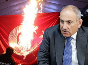 Փաշինյանը դատապարտել է ջահերով երթի մասնակիցների կողմից Թուրքիայի դրոշի այրումը