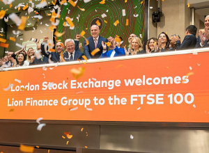 Bell Ringing Ceremony at the London Stock Exchange marks Ameriabank’s inclusion in the FTSE 100 as part of LFG