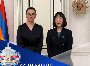 Աննա Վարդապետյանն ընդունել է առաջին անգամ Հայաստան ժամանած՝ Միջազգային քրեական դատարանի նախագահ Տոմոկո Ականեին