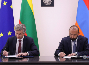 «Հայաստանի և Լիտվայի միջև ռազմավարական գործընկերության մասին համատեղ հռչակագիր է ստորագրվել