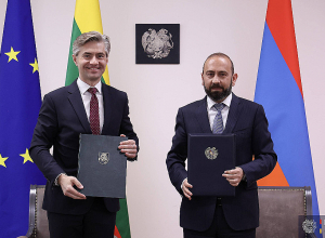 Հայաստանի և Լիտվայի միջև ռազմավարական գործընկերության մասին համատեղ հռչակագրի տեքստը
