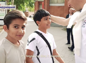 Նոր ուժը Վաղարշապատում էր