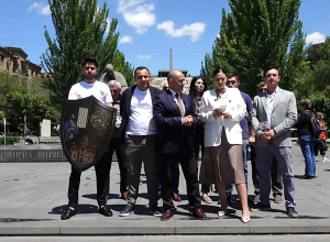 «Լուսավոր Հայաստան» կուսակցության քարոզարշավը Կասկադից․ ՈՒՂԻՂ