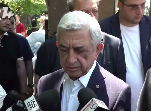Միայն ապուշը կարող է մտածել, որ ես կարող եմ արդարացնել մեկին, ով հանձնել է իմ հայրենիքը․ Սարգսյան