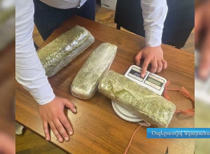 Ներմուծվել և փորձ է կատարվել իրացնել  10 կիլոգրամ «մարիխուանա» տեսակի թմրամիջոց