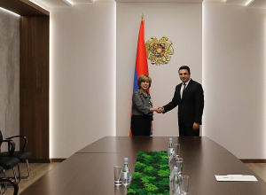 Ալեն Սիմոնյանն ընդունել է Հայաստանում Եգիպտոսի դեսպանին