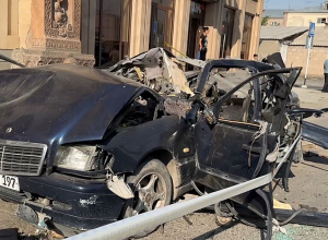 Գյումրիում պայթյուն է տեղի ունեցել ավտոմեքենայում