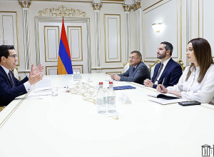 Ռուբեն Ռուբինյանն ընդունել է Հայաստանում Բրազիլի դեսպանին