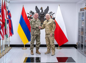 Հայաստանի և Լեհաստանի ԶՈւ ԳՇ պետերը քննարկել են համագործակցության զարգացումը